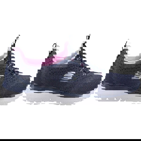 Skechers Summits New Nature Women's Trainers in Navy/Pink