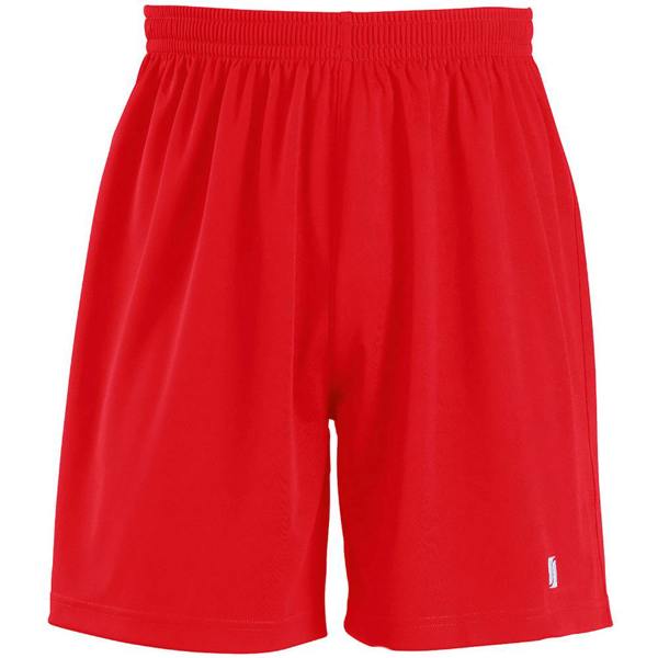 SOLS Mens San Siro 2 Sport Shorts - Red