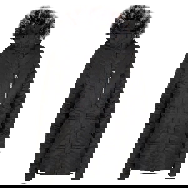 Trespass Womens/Ladies Recap Waterproof Jacket - Black