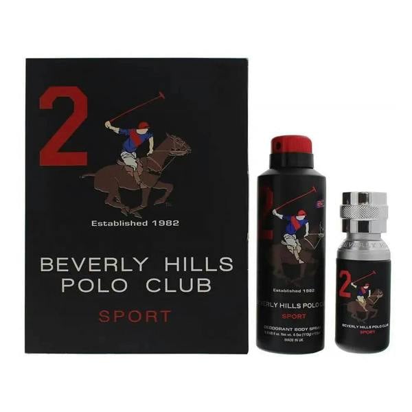 Beverly Hills Polo Club Mens Eau de Toilette - Two Gift Set 100ml