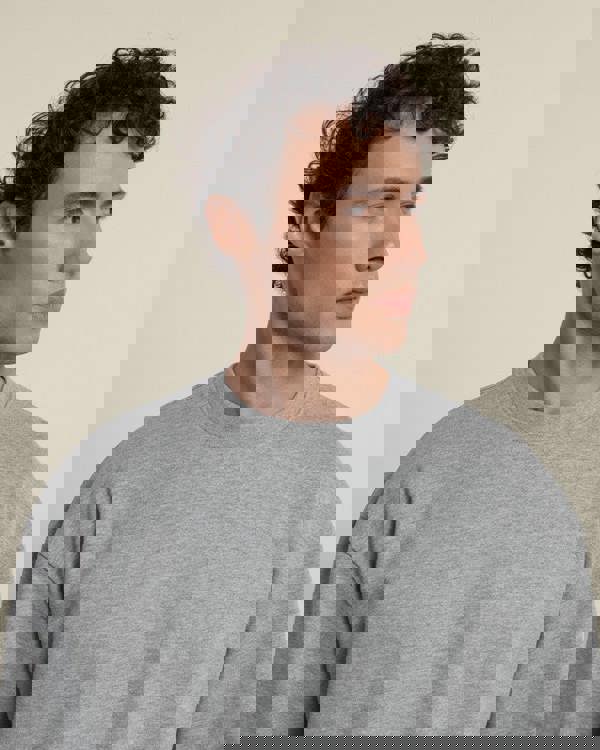 Larsson & Co Praesto - Oversized Stepped Hem Sweatshirt