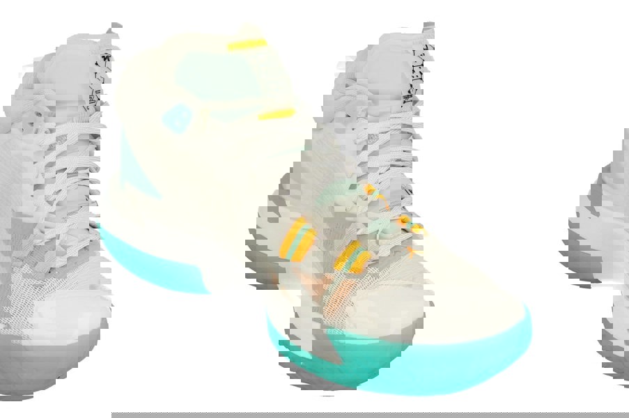 Nike Air Jordan Zion 1 Mens Basketball Trainers Da3130  101 - White Black Laser Orange 101 - Photo 3