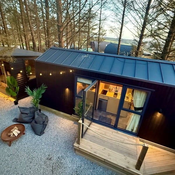 Virgin Experience Days Overnight Luxury Glamping Break with Private Hot Tub for up to Four at the Award Winning Secret Garden