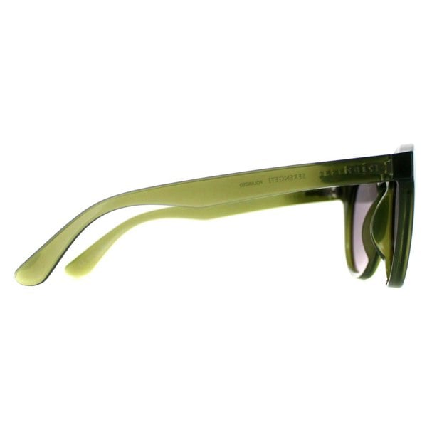 Serengeti Sunglasses Kingman SS572006 Shiny Milky Khaki Saturn Polarized Smoke