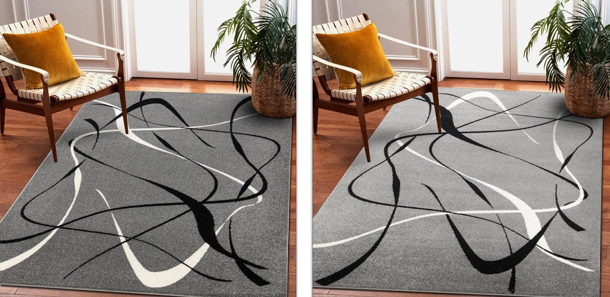 RugsX Silver Choco Rug