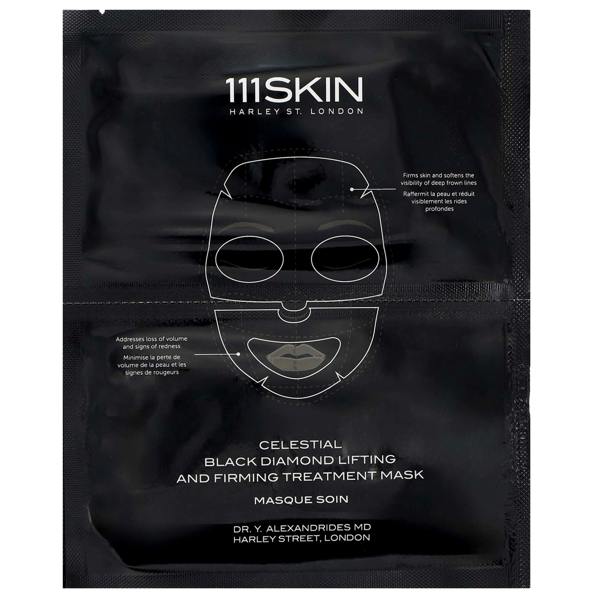 111SKIN Intensive Celestial Black Diamond Lifting & firming Treatment Mask 5 x 37ml