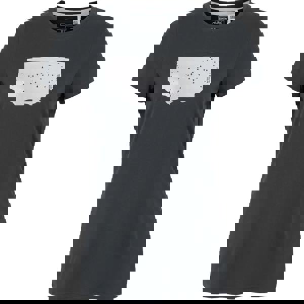 Regatta Womens Fingal Printed Stretch T-Shirt - Seal Grey