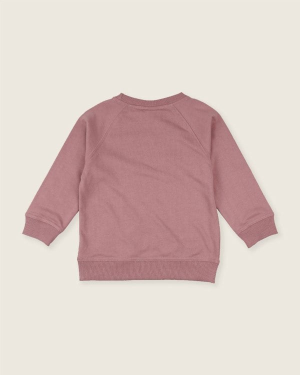 organic cotton Pink Peace Please Slogan Print Sweatshirt - image 6