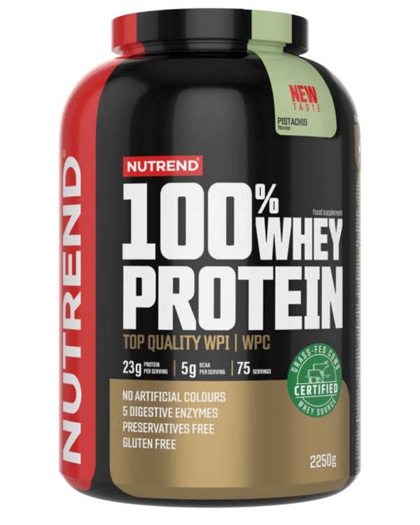 Nutrend 100% Whey Protein, Pistachio - 2250g