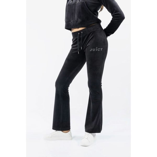 Juicy Couture Regal Lisa Polyester Women's Black Track Pants