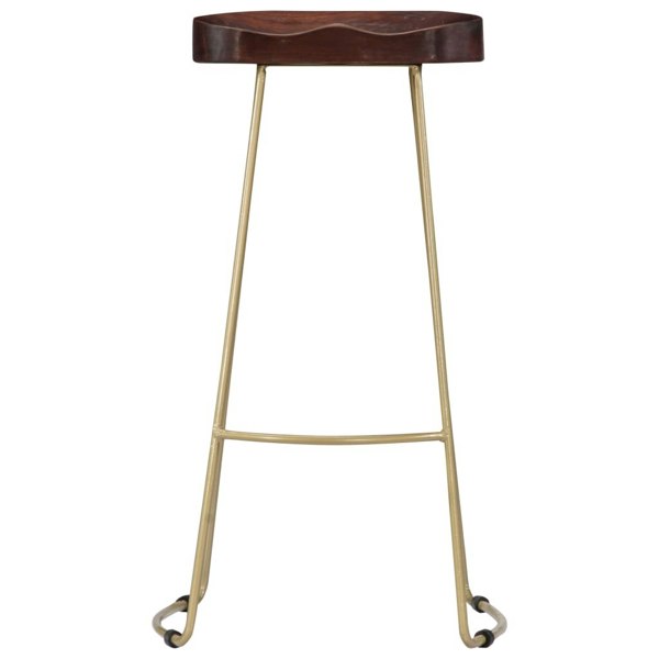 Berkfield Gavin Bar Stools 2 pcs Solid Mango Wood