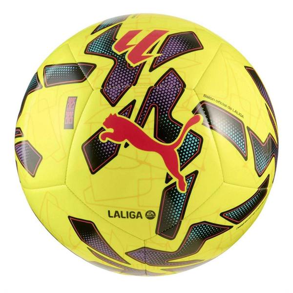 Puma Orbita LaLiga 1 Football - Fluorescent Yellow - 