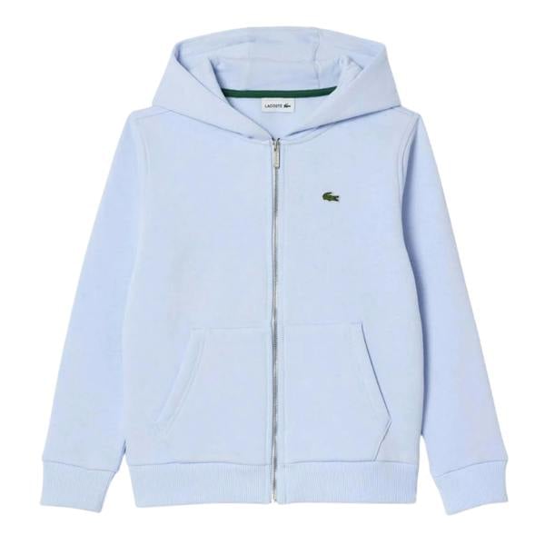 Lacoste Childrens/Kids Kangaroo Pocket Full Zip Hoodie - Blue