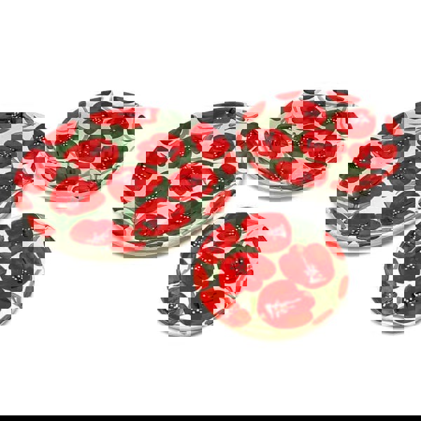 Castilian Poppies - Plates