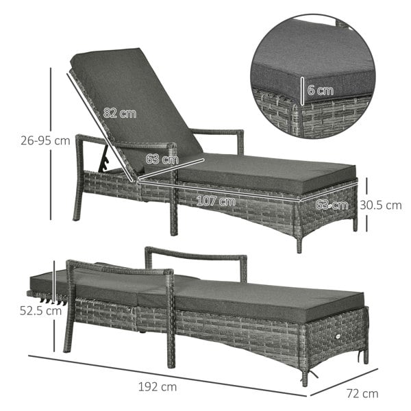 Rattan Single Lounge