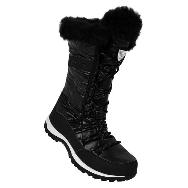 Dare 2b Womens Kardrona II Faux Fur Trim Snow Boots - Black - 