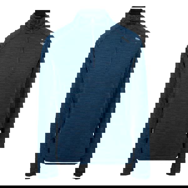 Regatta Mens Yonder II Half Zip Fleece Top - Moonlight Denim