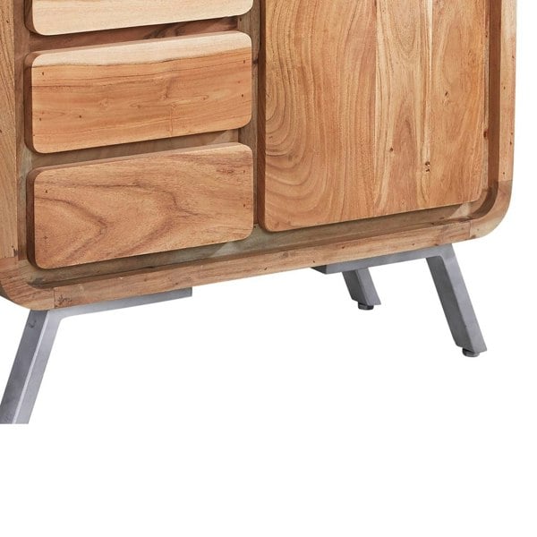 IH Design Aaron Metal & Wood Medium Sideboard