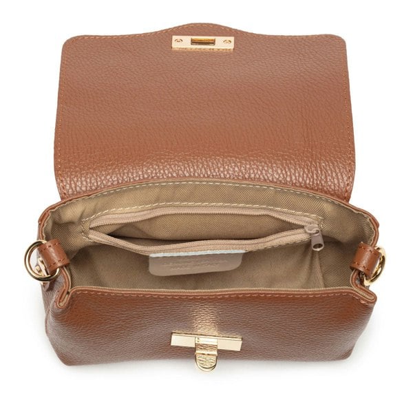 Elie Beaumont Twist Clasp - Tan