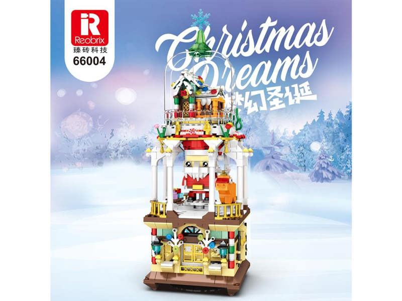 Reobrix Christmas Fantasies 856pc Construction Set