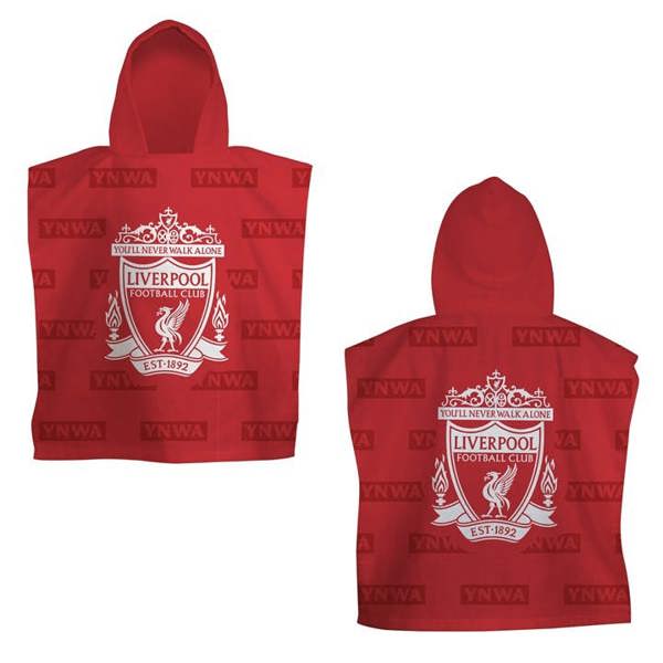 Liverpool FC Towel Poncho, Clothing, Sports, Gift
