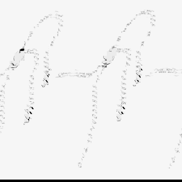 Swarovski Infinity Heart White Crystal Toggle Bracelet  5524421 M