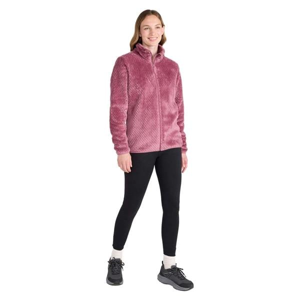 Mountain Warehouse Womens/Ladies Ivy Honeycomb Fleece Top - Pink - 
