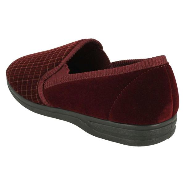Slippers Mens Slippers Checkered Pattern Full Slippers - Ryan