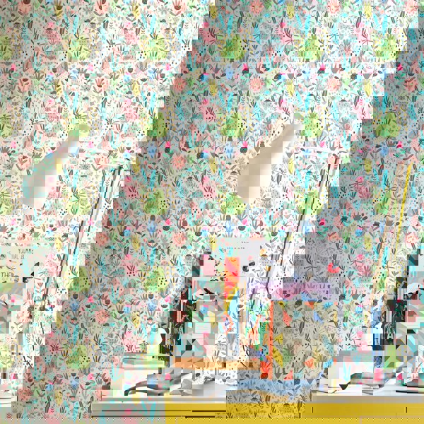 Hoopla Walls Bug Garden - Sky Mix 10m Wallpaper