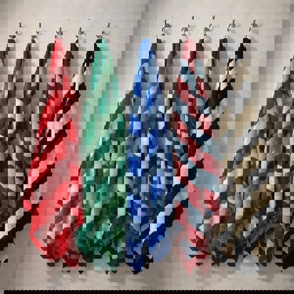 Misona Large Organic Cotton Striped Beach Towel