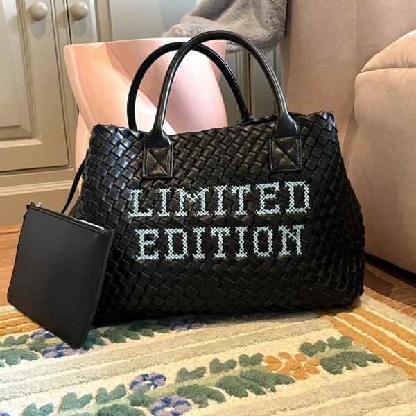 Lilly Loves Limited Edition Woven Handbag