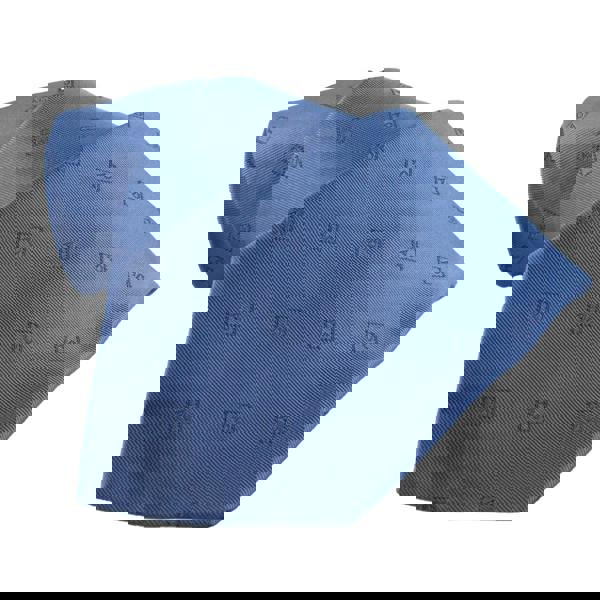 Dunhill silk tie in a repeat monogram pattern