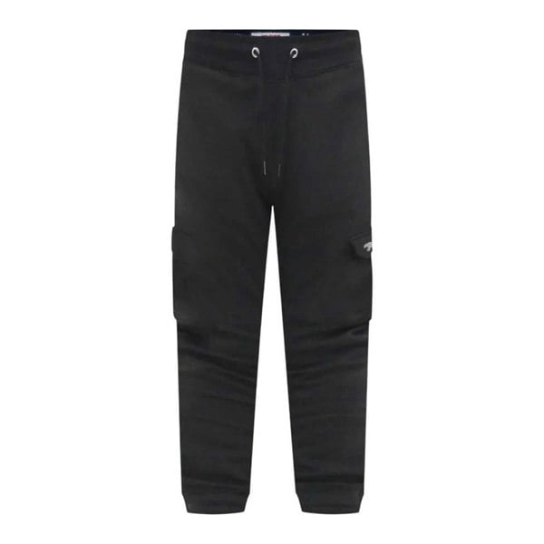 Duke Mens D555 Edinburgh Kingsize Jogging Bottoms - Black