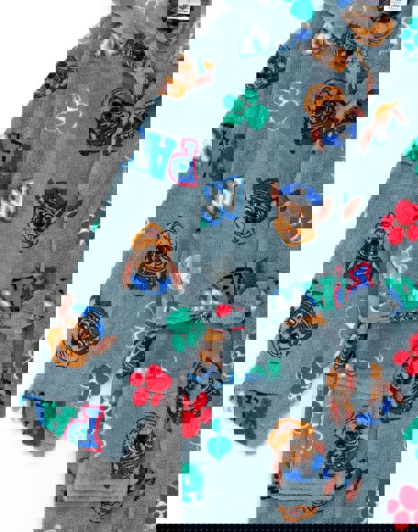 Paw Patrol Boys Blue Hooded Bathrobe