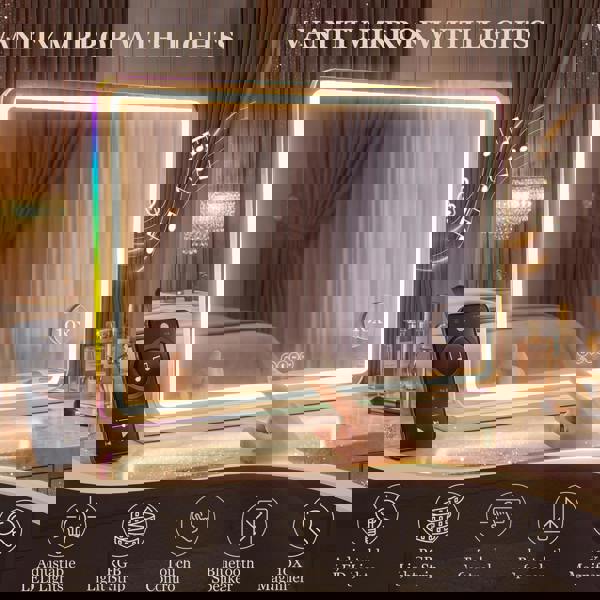 LED Vanity Makeup Mirror