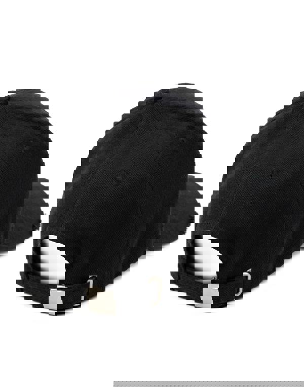 David Bowie Unisex Black Logo Adjustable Curved Peak Cap (One Size)