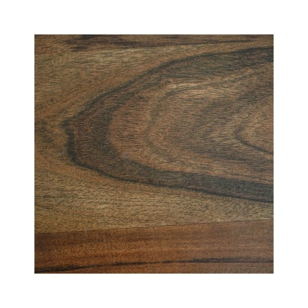 Ivyline Harvey Walnut Wooden Candle Plate