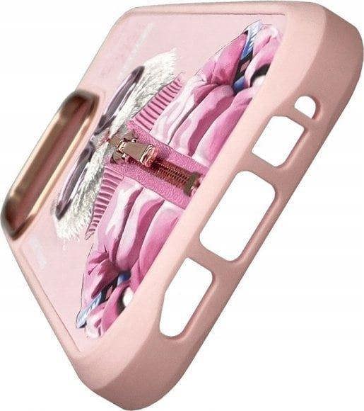Nimmy Friends Cool & Cute 2.0 Cat Case for iPhone 16 Pro 6.3" Pink - N-KM-iP16-Pro-04