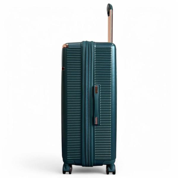 Snowball Expandable Hard Shell 8 Wheels Luggage Travel Cabin Suitcase Set