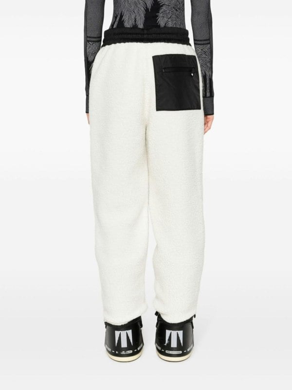 Palm Angels Monogram Ski Pants White Black - Supplied FashionPALM ANGELS