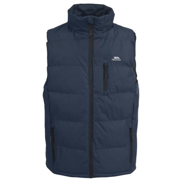 Trespass Mens Clasp Padded Gilet/Bodywarmer - Navy
