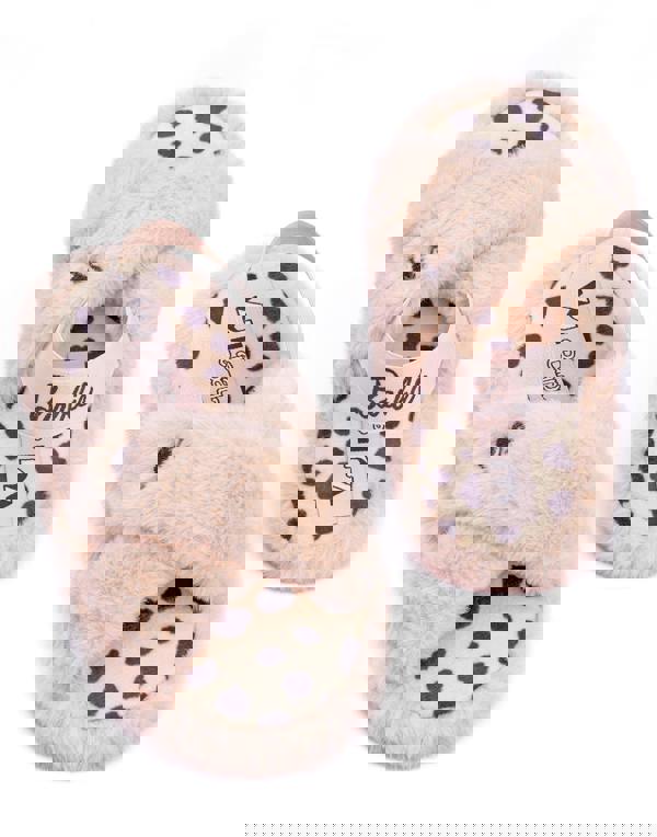 Barbie Girls Pink Barbie Logo Slider Slippers