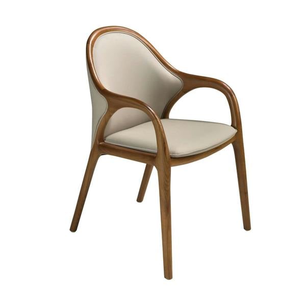 Angel Cerdá Sand leatherette chair 4255