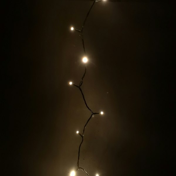 Samuel Alexander 200 LED 16m Indoor Outdoor Christmas Multi Function Mains Operated String Lights with Timer in Warm White
