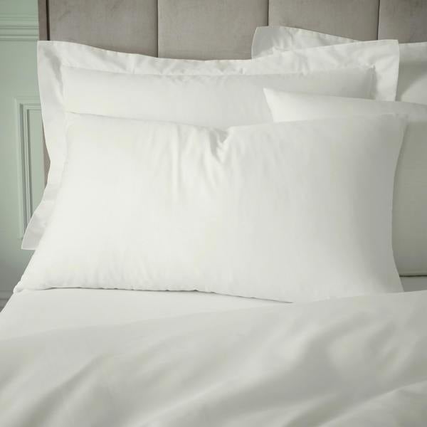 Bianca 180 Thread Count Egyptian Cotton Standard Pillow case Pair Cream