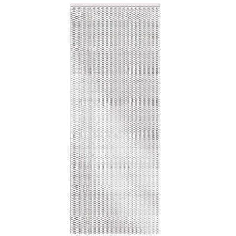 GlamHaus Heavy Duty Fly Screen Aluminium Chain Curtain - Protects Against Flies, Wasps & Insects