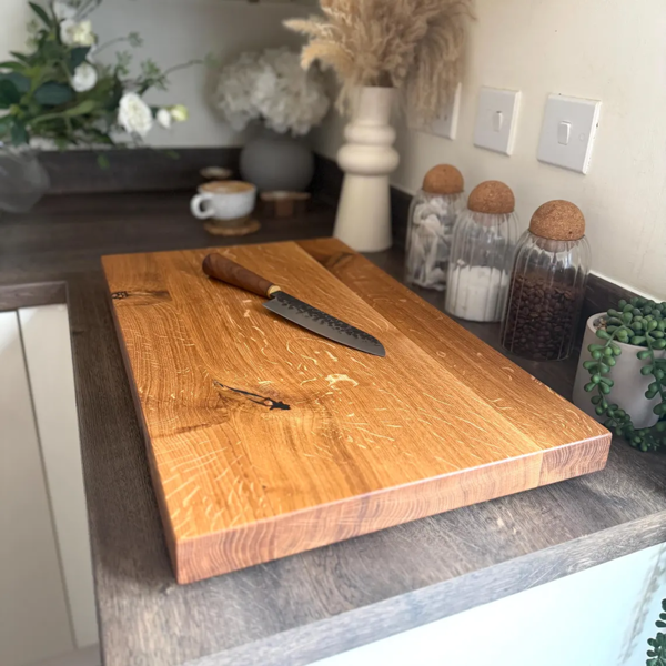 Giraffes & Craftz XL Oak Chopping Block