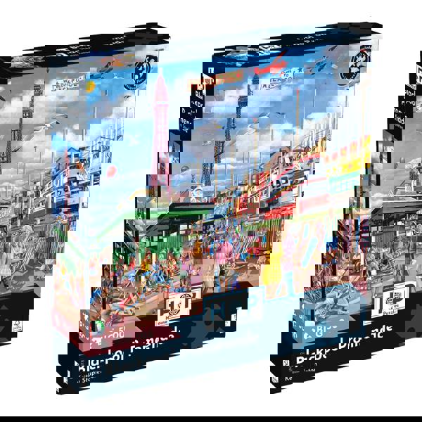 The House of Puzzles Blackpool Promenade - BIG 500 Piece Jigsaw Puzzle