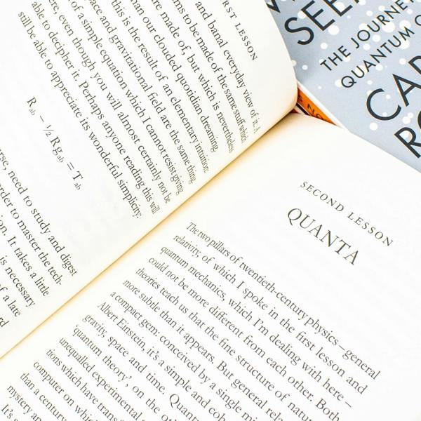 Carlo Rovelli Collection 3 Books Set (Reality Is Not What It Seems, The Order of Time, Seven Brief Lessons on Physics)