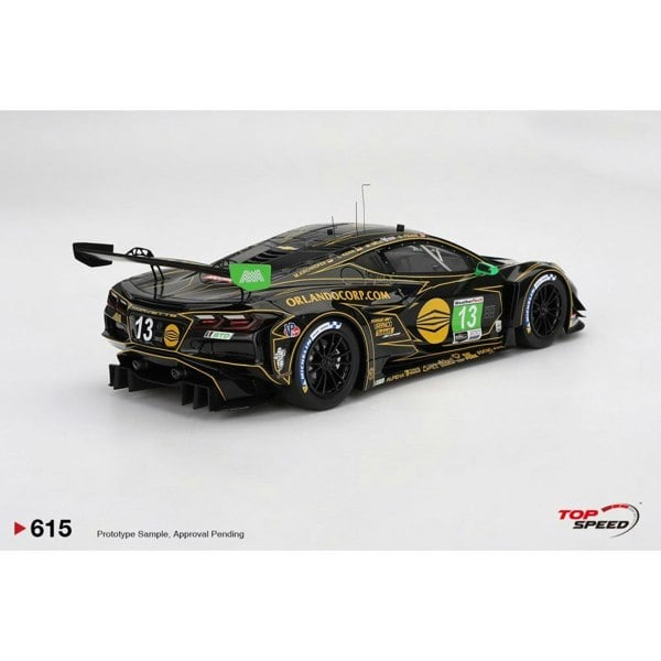 Chevrolet Corvette Z06 GT3.R NO.13 AWA 2025 IMSA Daytona 24 Hrs 1:18 Scale Topspeed TS0615